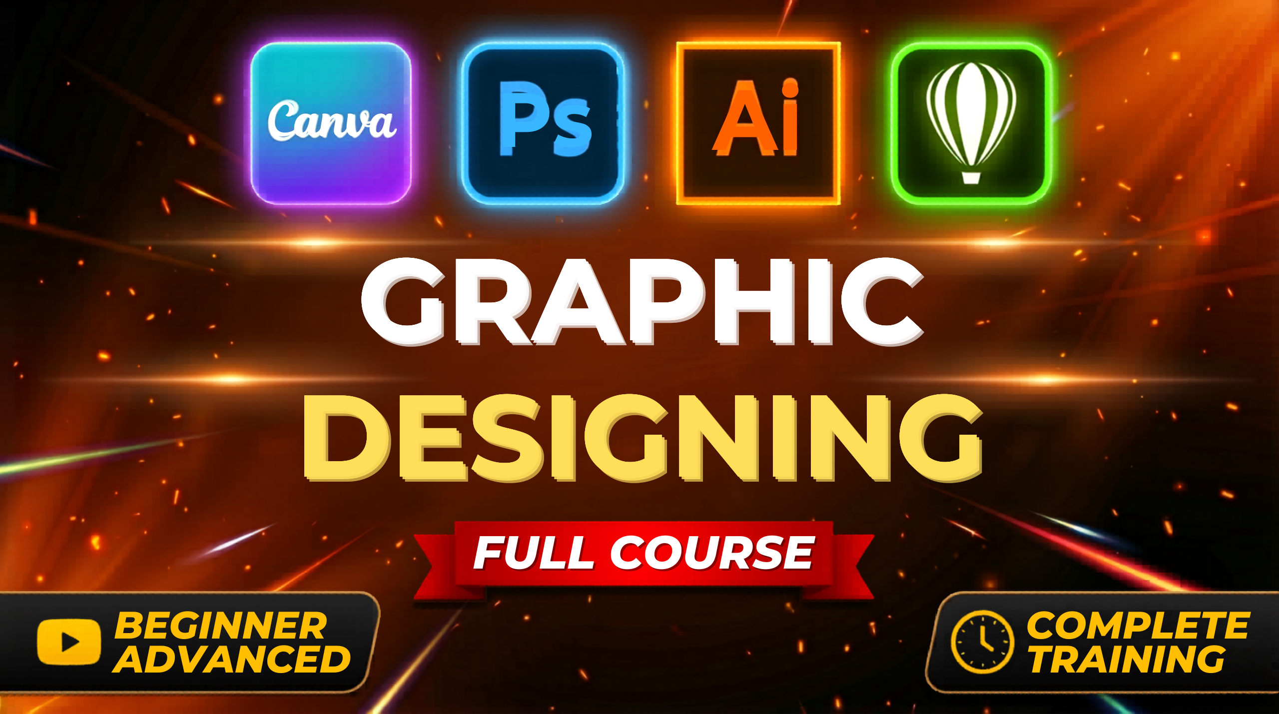 Graphic Design Masterclass 2026 (Basics to Advance)