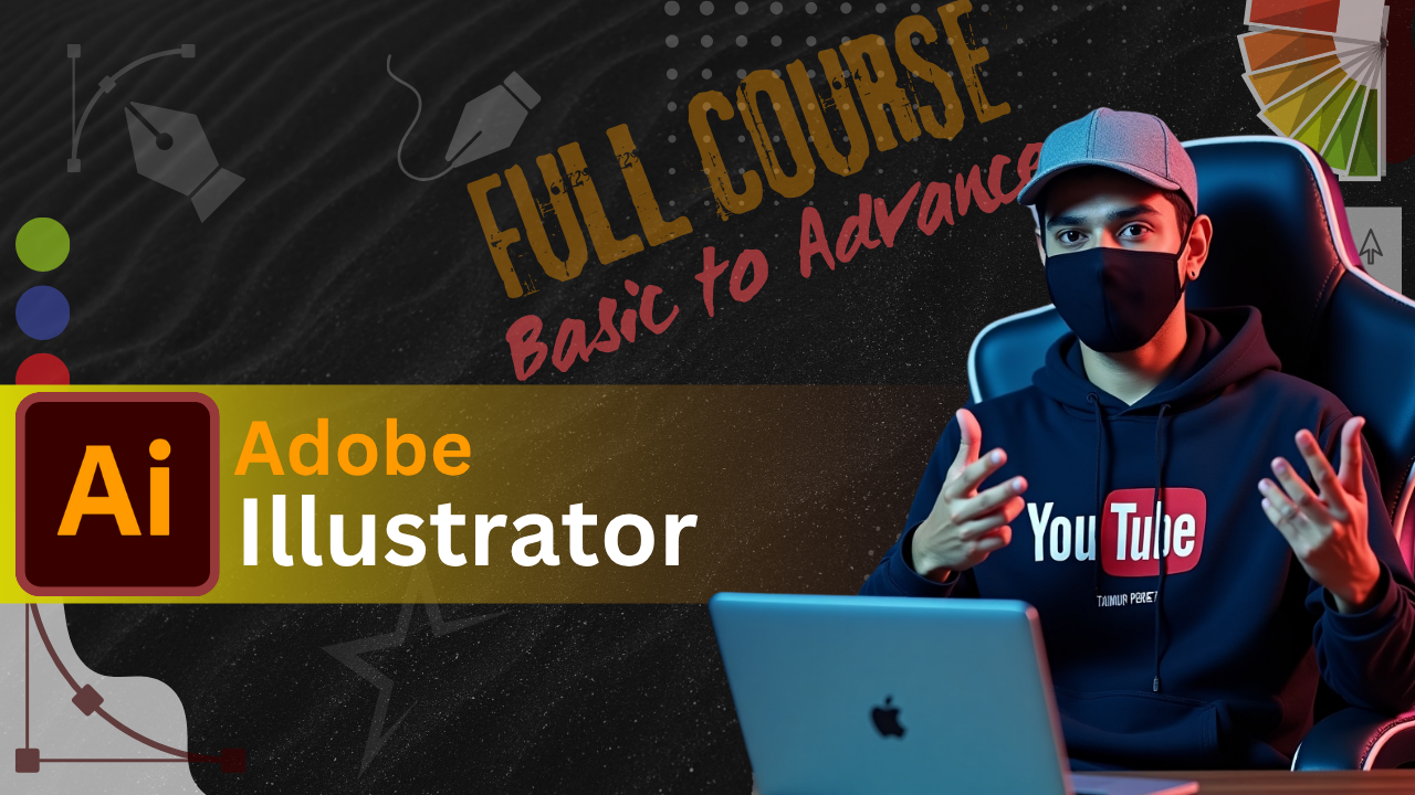 Master Adobe Illustrator: Complete Graphic Design Course