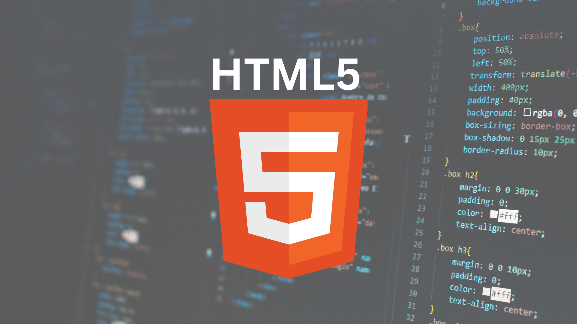 Learn HTML5 - For Beginners
